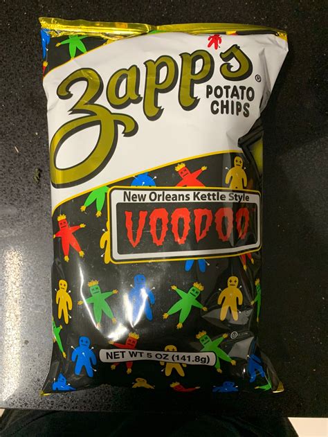 Zapps Voodoo New Orleans Kettle Style Chips 5 0z Bags 2 Etsy