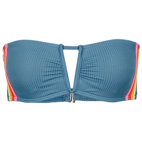 Rip Curl Wave Shapers Stripe Bandeau Bikini Top Women S Buy Online