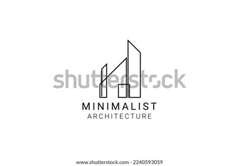 Minimalist Architecture Logo Design Template Stock Vector (Royalty Free) 2240593059 | Shutterstock