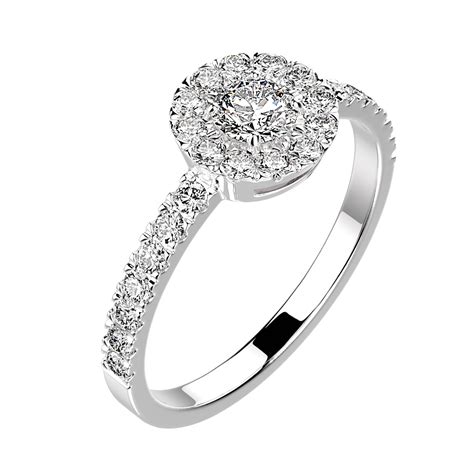 Bague Mariage Femme Or Blanc Diamant ~ Idées et d'inspiration sur le ...