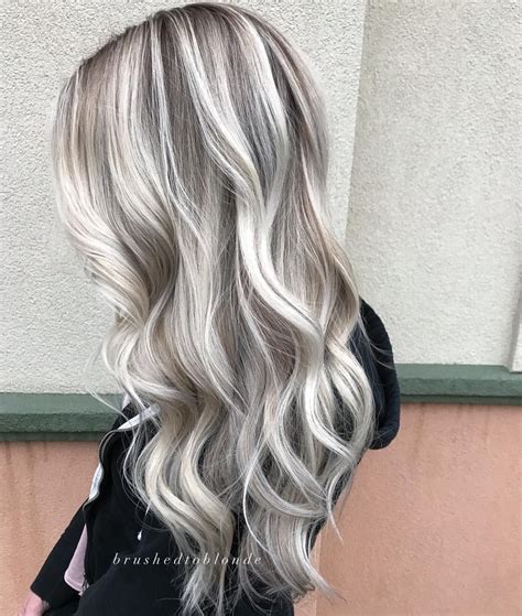 Dimensional Ash Blonde Silver Blonde Hair Ash Blonde Hair Colour Blonde Hair With Highlights