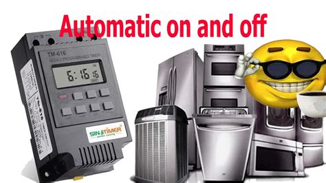 SINOTIMER Programmable Switch Digital Timer | ON AND OFF | - YouTube