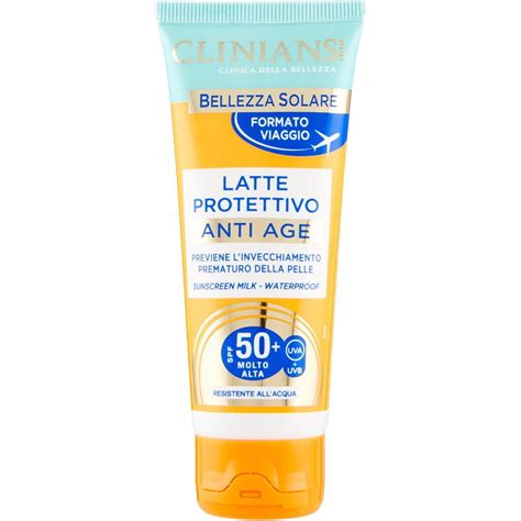 Solare Latte Protettivo Antiage Spf50 Molto Alta CLINIANS 50 ML Coop