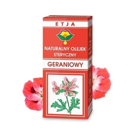 Etja Olejek Geraniowy Naturalny Eteryczny 10 Ml Ejta Polska Apteka