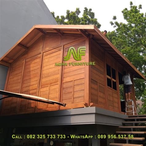 Jual Rumah Kayu Knock Down Jawa Timur Desain Rumah Idaman