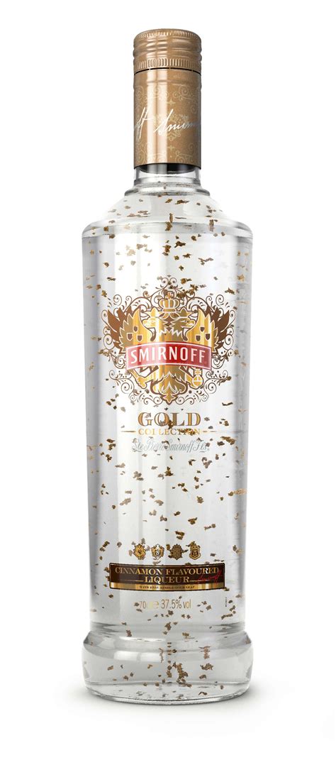 Smirnoff Unveils Vodka With Edible 23 Carat Gold Leaf