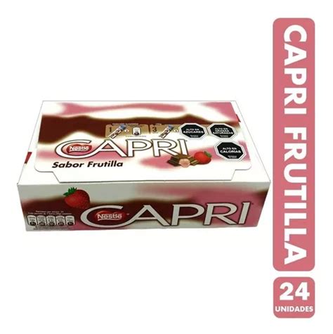 Capri Sabor Frutilla De Nestle Caja Con Unidades Cuotas Sin Inter S