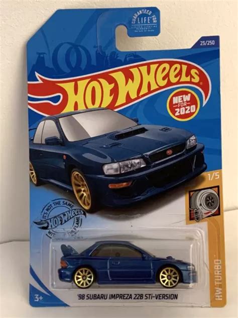 Hot Wheels Subaru Impreza B Sti Version Hw Turbo Long