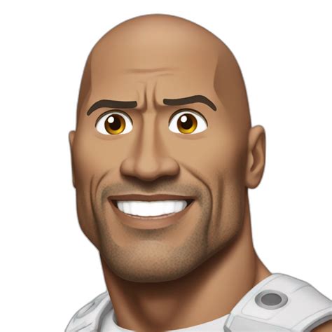 The Rock Dwayne Johnson Iron Man Ai Emoji Generator