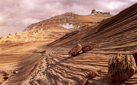 壁纸1680x1050地球瑰宝 大尺寸自然风景壁纸精选 第二辑 Sandstone Buttes Colorado Plateau