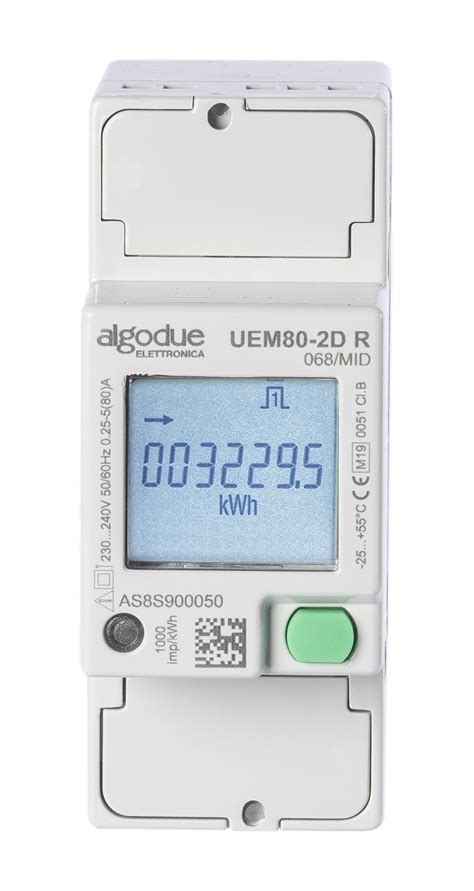 Single Phase Smart Meter Modbus Remote Modbus Communication Uem80 2d