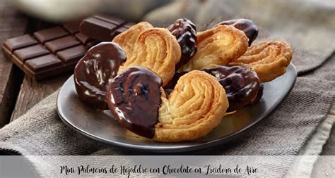 Mini Palmiers Feuillet S Au Chocolat Dans Une Friteuse Air Recettes