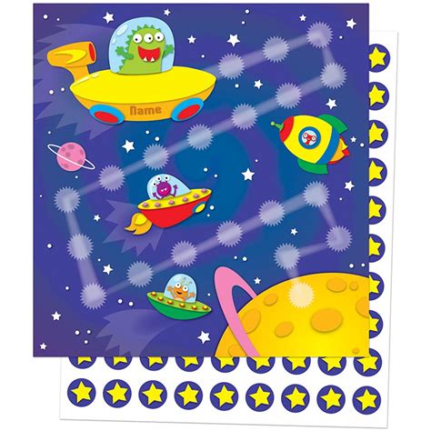 Out Of This World Mini Incentive Charts Cd 148006 Carson Dellosa