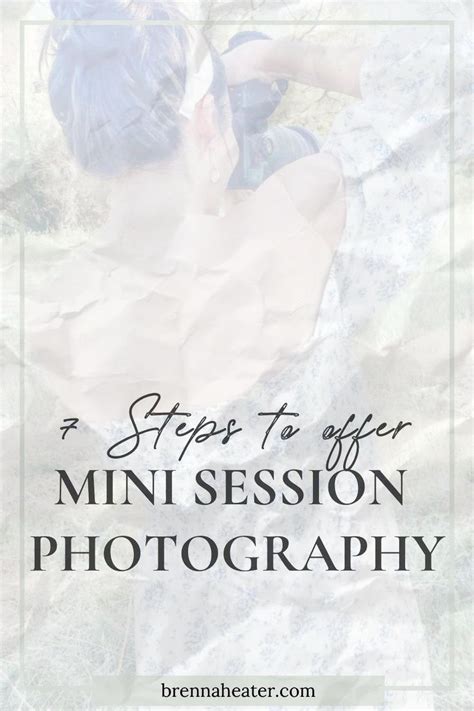 7 Steps To Offer Mini Session Photography Em 2024