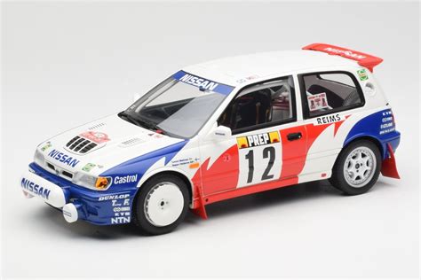 Nissan Sunny Gti R T Makinen Rally Monte Carlo Otto