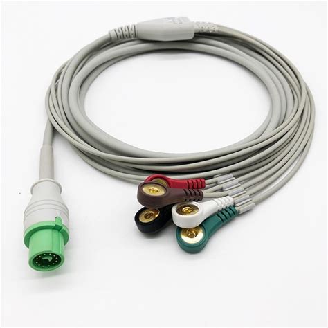 Compatible Fukuda Denshi Ecg Cable Leads Wires Manufacturers And