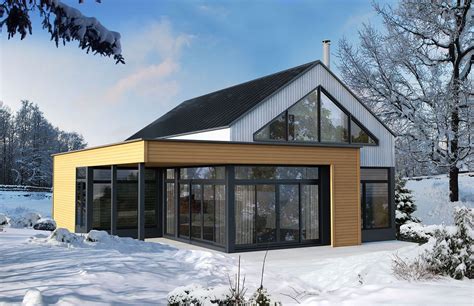 Refuges Et Chalets Scandinaves Scandinavian Modern House