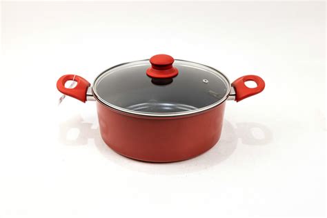 Large induction ceramic non-stick cookware for long cooking pot or pots ...