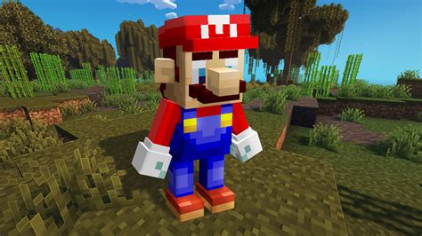 Artstation Minecraft Mario In Gamemodeone Style