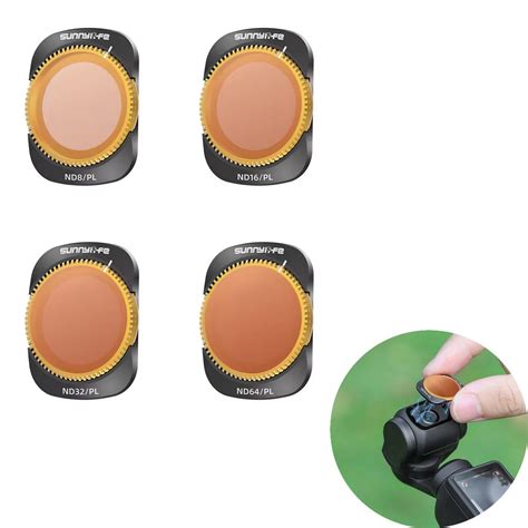 Kit Filtros Nd Pl Para C Meras Dji Osmo Pocket