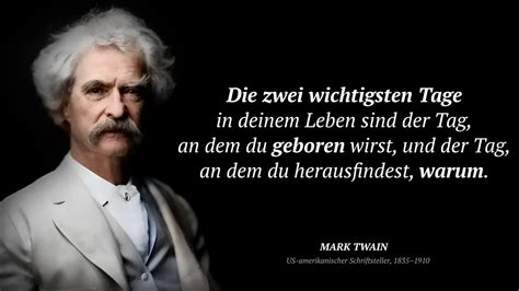 Mark Twain Zitate Ber Leben