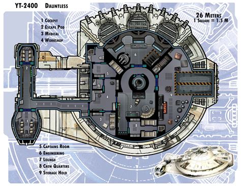 (SciFi) Starship Blueprints | RPG PUB