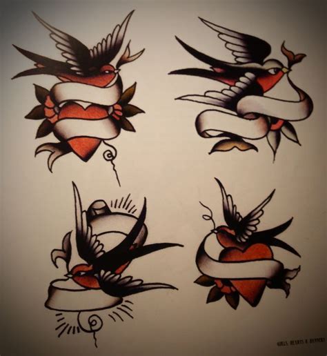 Traditional Tattoo Art Sparrow Tattoo Traditional Tattoo