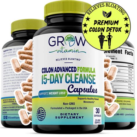 Fast Acting Colon Cleanse Formula, Tobias Supports Healthy Bowel ...