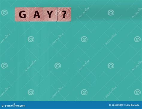Gay Word From Wooden Blocks On Desk LGBT Concept Stock Photo Image Of Rainbow Concept 224505040