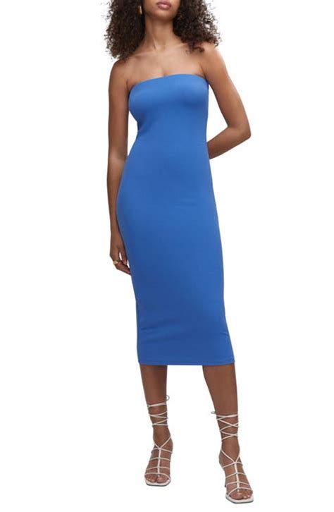 Women S Strapless Midi Dresses Nordstrom