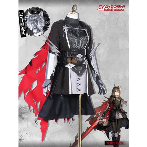 Arknights Cos Texas The Omertosa Cosplay Full Set Of Anime Character