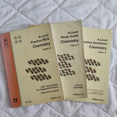 A Level H2 Chemistry Assessment Books Hobbies Toys Books