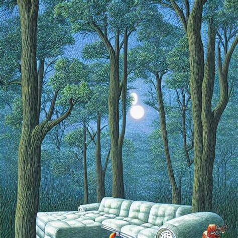 A Couch In The Forest By Rob Gonsalves Stable Diffusion OpenArt