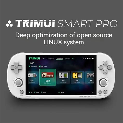 Trimui Smart Pro M Quina De Juego Port Til De C Digo Abierto Pantalla