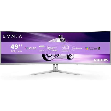 Philips Evnia M C Qd Oled Dual Qhd Hz G Sync Compatible