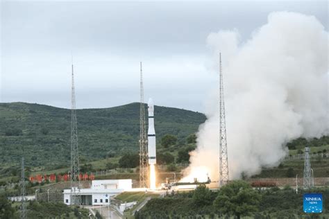 China Launches 16 New Satellites Of March Shanxi