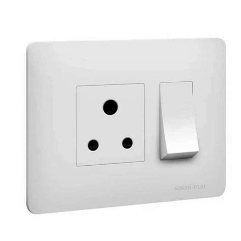 6a Wipro North West Venia Switch Socket Combination 1m 1 Way At Rs 350 In Gurugram