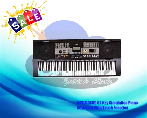 Davis D Key Simulation Piano Keyboard With Touch Function Lazada Ph