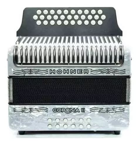 Acordeon Diatonico Hohner Corona Ii Fa Sib Mib31 Botone Envío Gratis