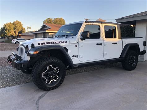 Schwab’s 2020 White Gladiator Rubicon Build | Jeep Gladiator (JT) News ...