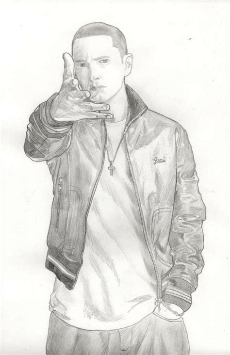 Eminem Black'n'White by Menco on DeviantArt