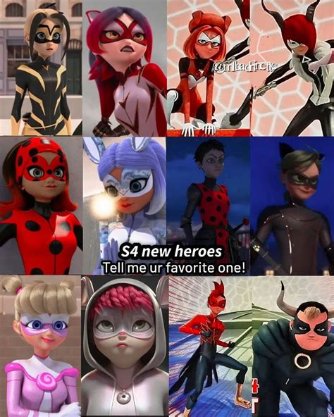 Marinette Agreste On Instagram S All New Heroes I Hope I Haven T