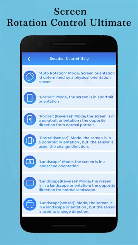 Screen Rotation Control Ultimate Apk For Android Download