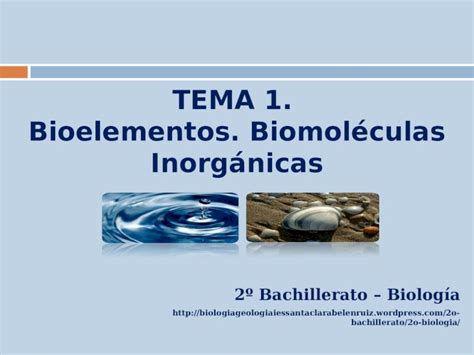 Ppt Tema Biomoleculas Inorganica Dokumen Tips