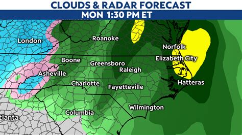 The Latest Forecast for Raleigh and Central North Carolina