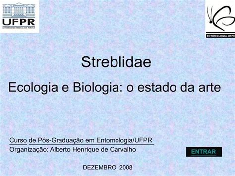 PPT Curso De P S Gradua O Em Entomologia PowerPoint Presentation