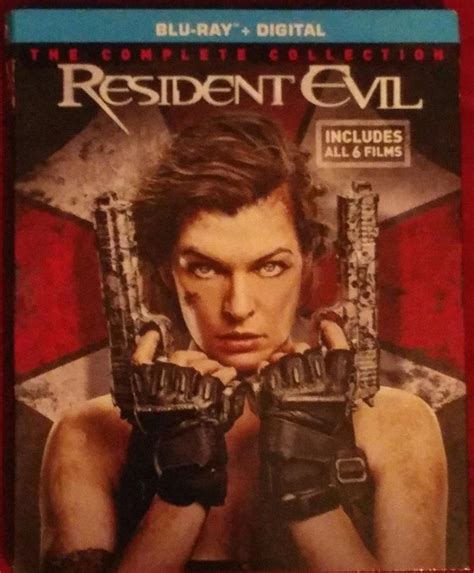 Resident Evil The Complete Set 4K UHD Blu Ray Hobbies Toys