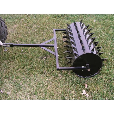 Yard Tuff Wide Drum Spike Aerator Atv Implements At