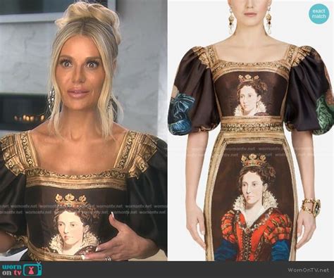 Dorits Queen Print Top On The Real Housewives Of Beverly Hills In 2022