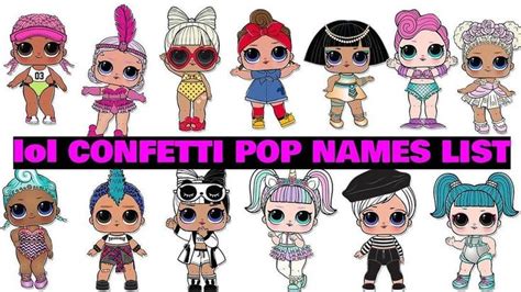 Do You Know Their Names Lolsurprisedolls Lolunderwraps Loldolls